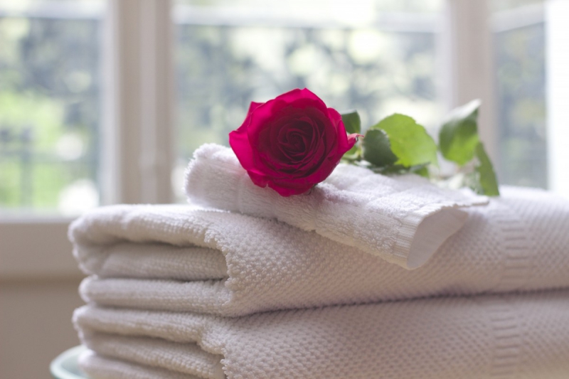 chambre-hote-GATTIERES-min_towel_rose_clean_care_salon_spa_white_bath-731641